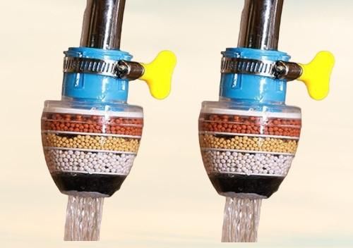 Activated Carbon Water Faucet Mount Filter ( Pack of 2)
