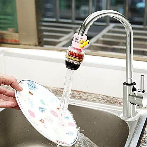 Activated Carbon Water Faucet Mount Filter ( Pack of 2)